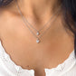 Lab Diamond Heart Necklace