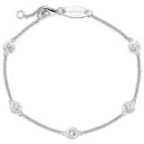 Miss Mimi- 14k/925 Vermeil Cubic by the Yard Bracelet