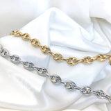 Miss Mimi- 925/14k Vermeil Coffee Bean Bracelet