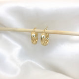 Miss Mimi - 925/14k Vermeil Small Lucia Hoops