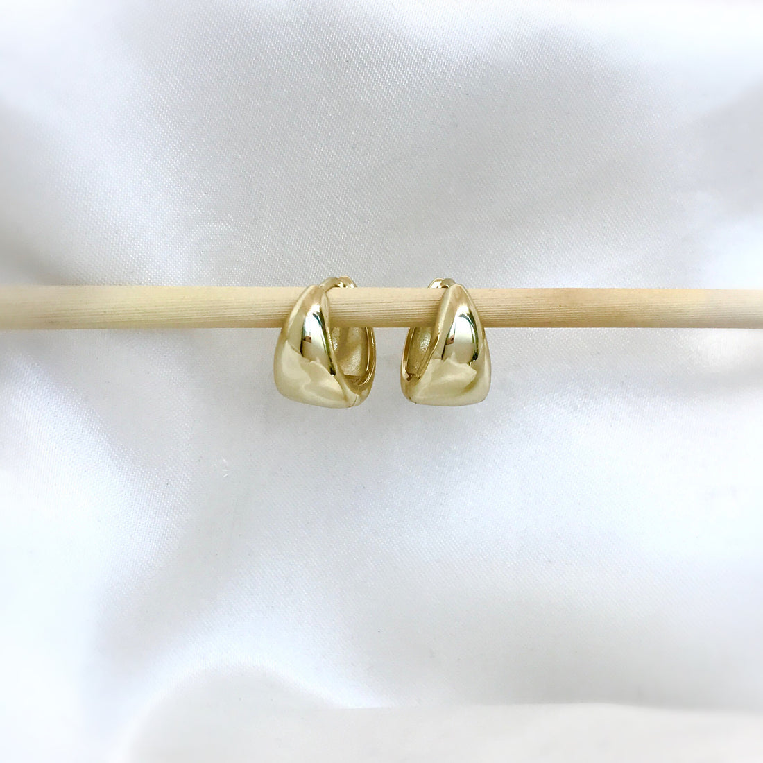 Tapered Huggie by Miss Mimi