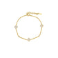 Lucky CZ Clover Bracelet