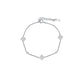 CZ Clover Bracelet
