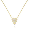 Sharp CZ Heart Necklace by Miss Mimi