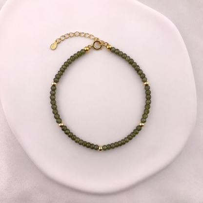 Crystal Beaded Bracelet