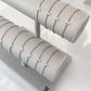 Stainless Steel Initial Bracelets by Veloria