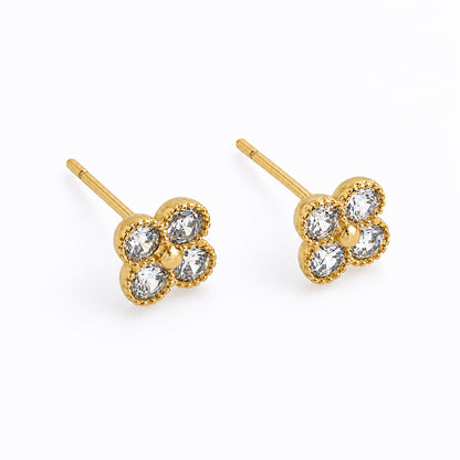 Clover CZ Studs