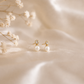 Pearl CZ Earrings