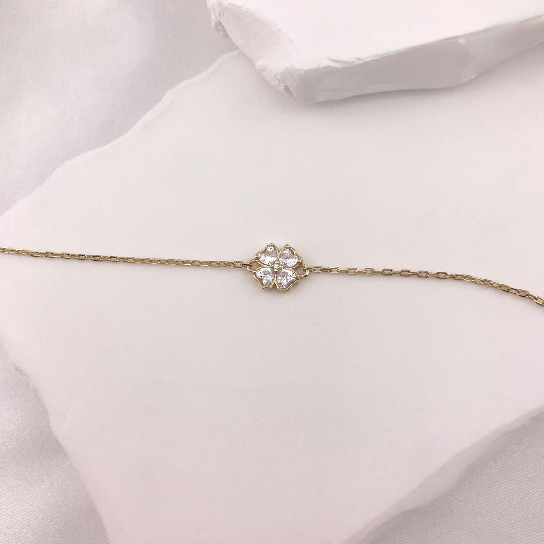 Lucky in Love Clover Bracelet