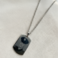 Large Steel Photo Necklace