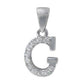 Stella CZ Initial Necklace