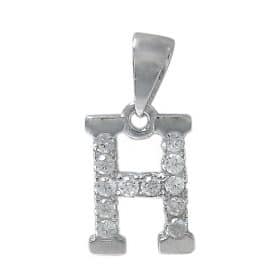 925 Sterling Silver CZ Initial Necklace