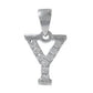 Stella CZ Initial Necklace