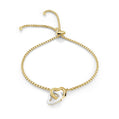 Teacher's Gift- Dolce Double Heart Bracelet