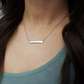 Personalized Bar Necklace