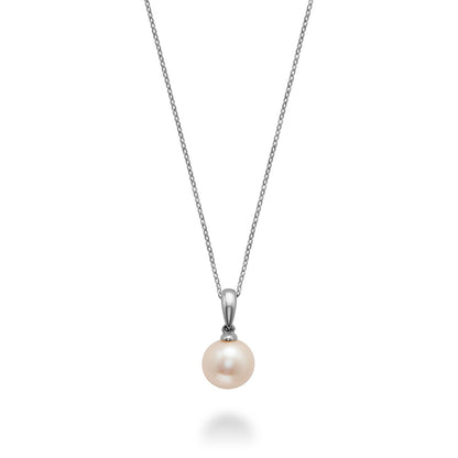 Classic Pearl Drop Necklace