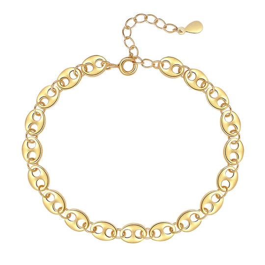 18k/925 Vermeil Gucci Link Bracelet