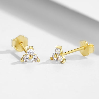 Everyday CZ Lotus Studs