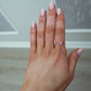 Stacking Heart Birthstone Ring