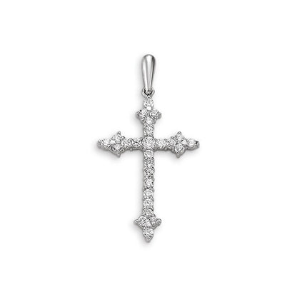 Vintage CZ Cross
