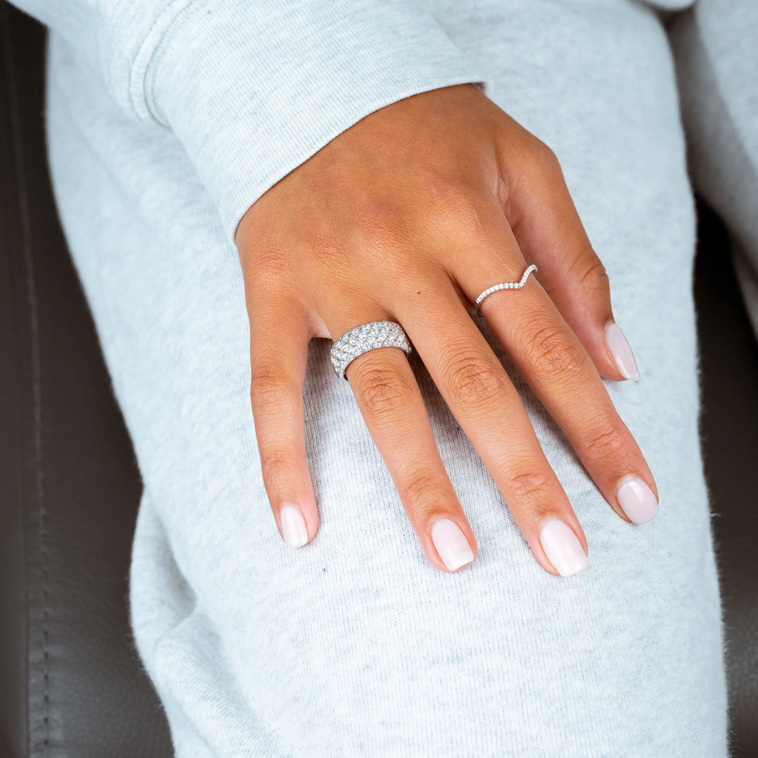 Classic Arrow Diamond Ring