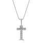 Classic Mini Initial Diamond Pendant