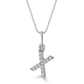 Classic Mini Initial Diamond Pendant