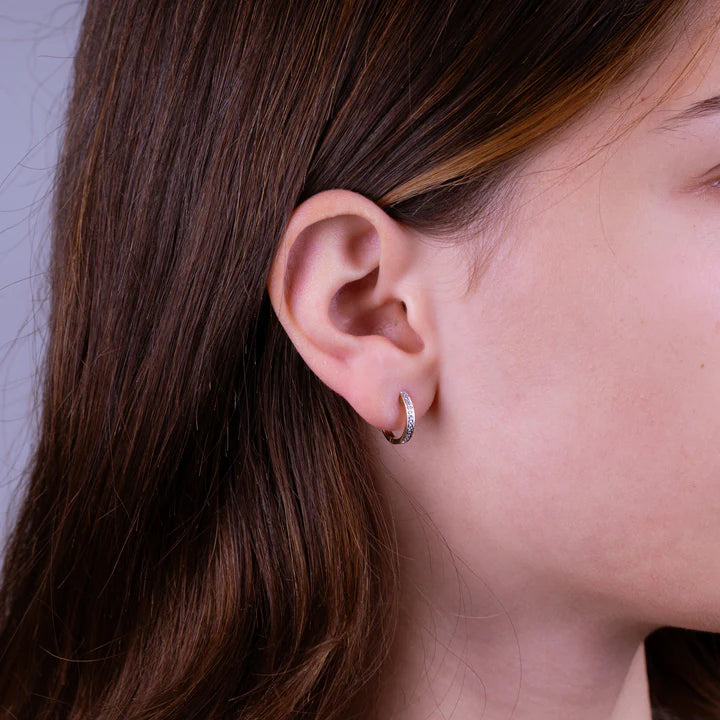 Classic Diamond Huggies