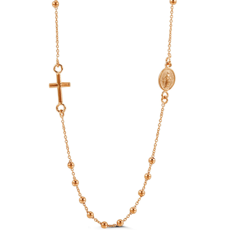 14K Gold Rosary Necklace | Royal Chain Group