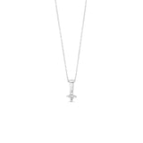 Icicles 10k Gold Single Diamond Necklace