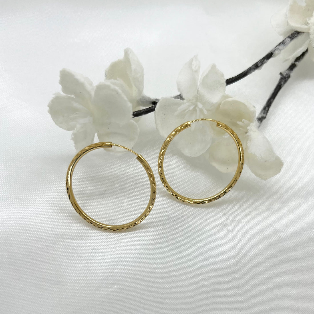 Dolce Sparkly Hoops