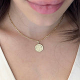 10k Gold Thin Paperclip Necklace