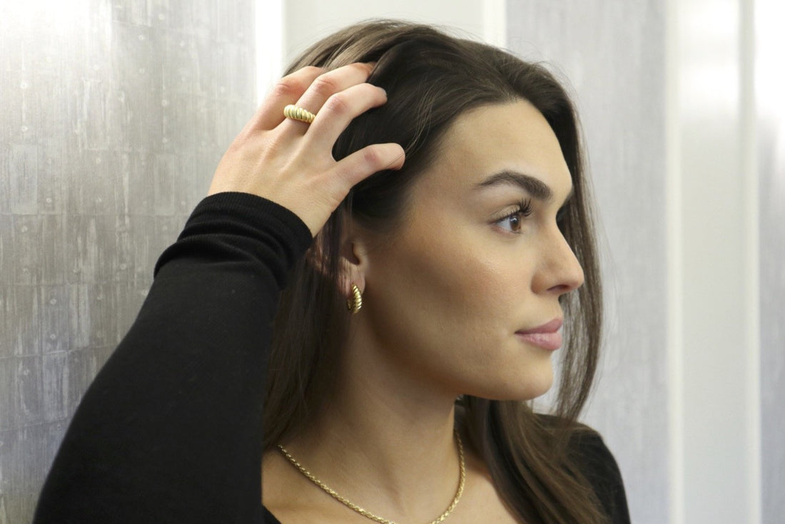 Bella Croissant Studs