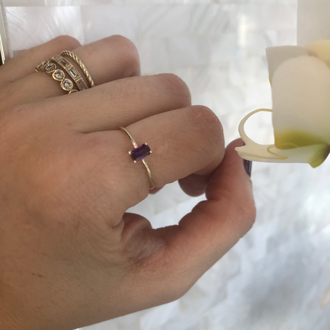 Timeless Birthstone Ring