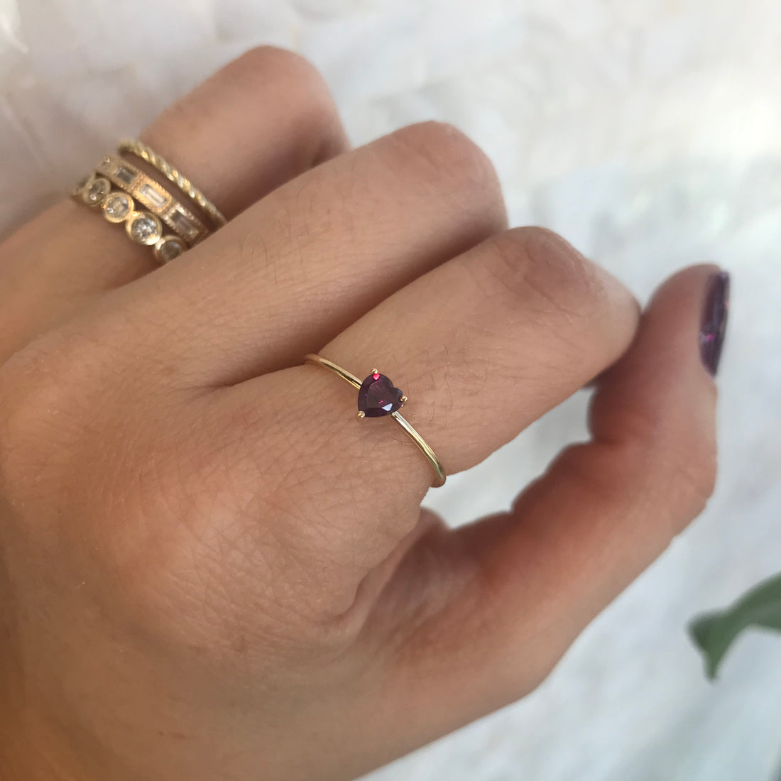 Valentina Birthstone Ring