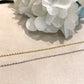 Sparkly Gold Anklet
