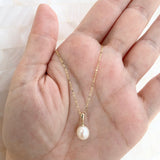 10k Gold Freshwater Pearl Necklace