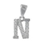 Stella CZ Initial Necklace