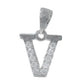 Stella CZ Initial Necklace