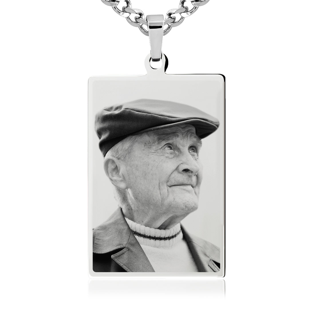 Rectangle Photo Necklace