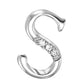 Classic Cursive Initial Diamond Necklace