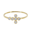 Siena CZ Cross Ring
