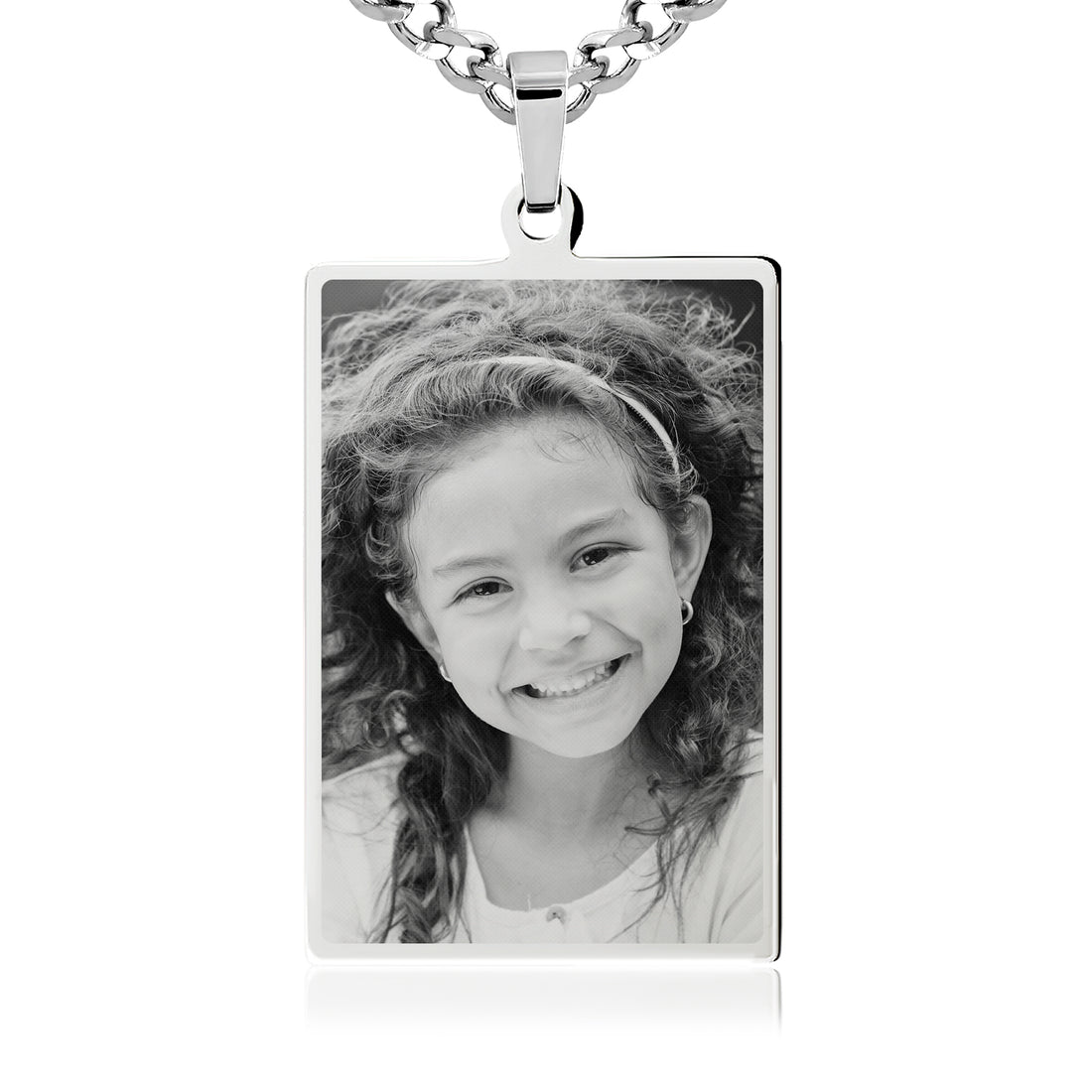 Rectangle Photo Necklace