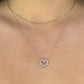 Valentina Love CZ Necklace