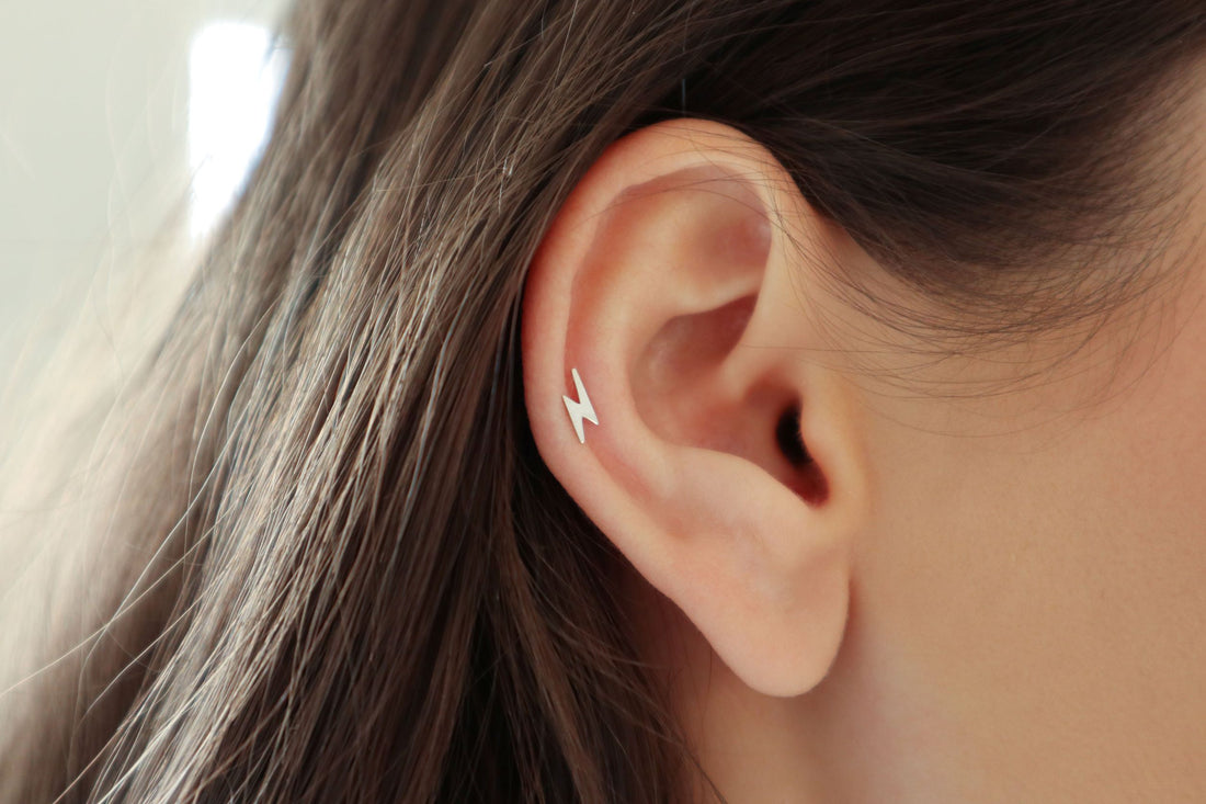 Lightning Bolt Studs