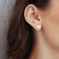 Timeless Pearl Heart Studs