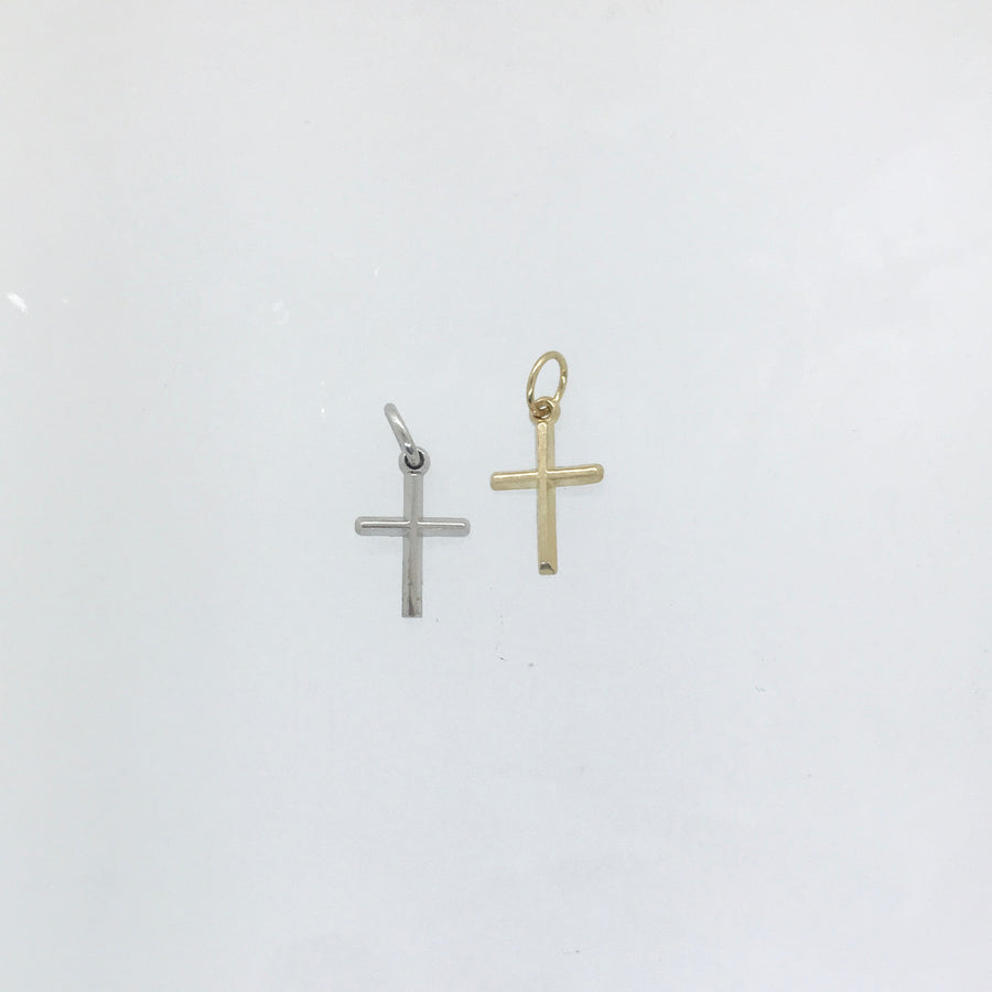 10k Gold Mini Cross