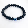 Onyx Evil Eye Bracelet