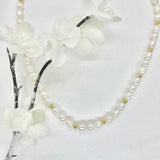 18k/ 925 Vermeil Freshwater Pearl Necklace