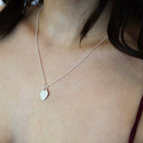 Engravable Heart - Sterling Silver Necklace